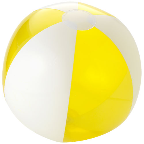 PF Bondi Strandball, einfarbig/transparent gelb,weiss
