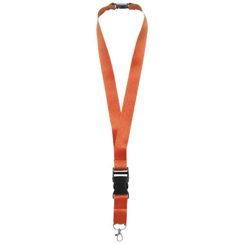 PF Yogi Schlüsselband mit abnehmbarer Schnalle orange