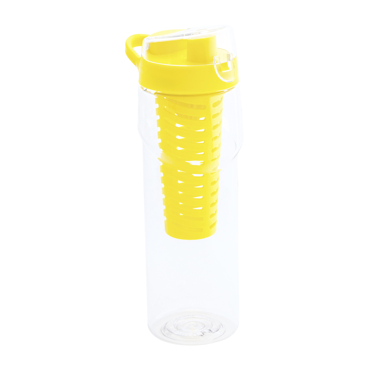LM Flasche mit Fruchtbehälter & Saftpresse REFLECTS-TAUNTON YELLOW gelb, transparent