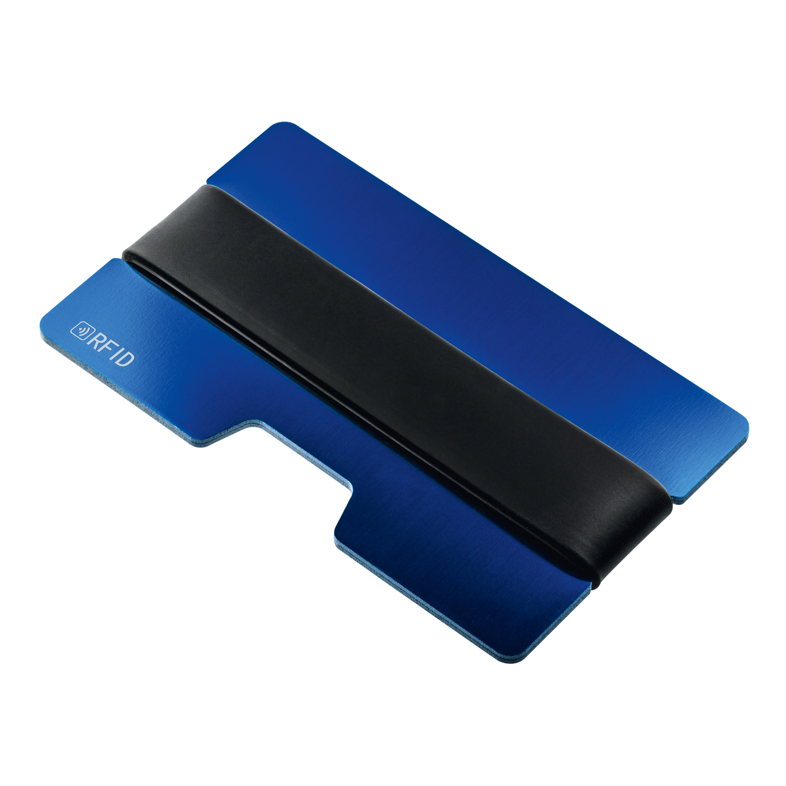 LM Kartenetui mit RFID Ausleseschutz REFLECTS-SAKUMONO BLUE blau, schwarz