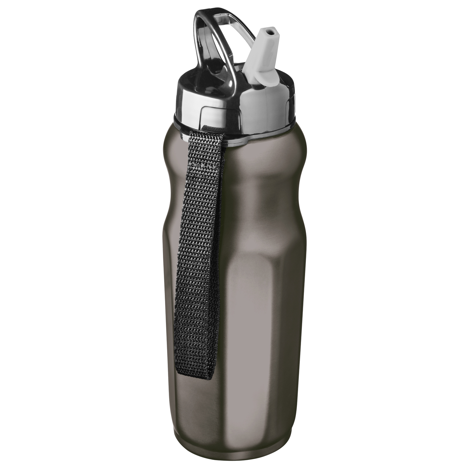 LM Trinkflasche REFLECTS-RIYAN DARK GREY anthrazit