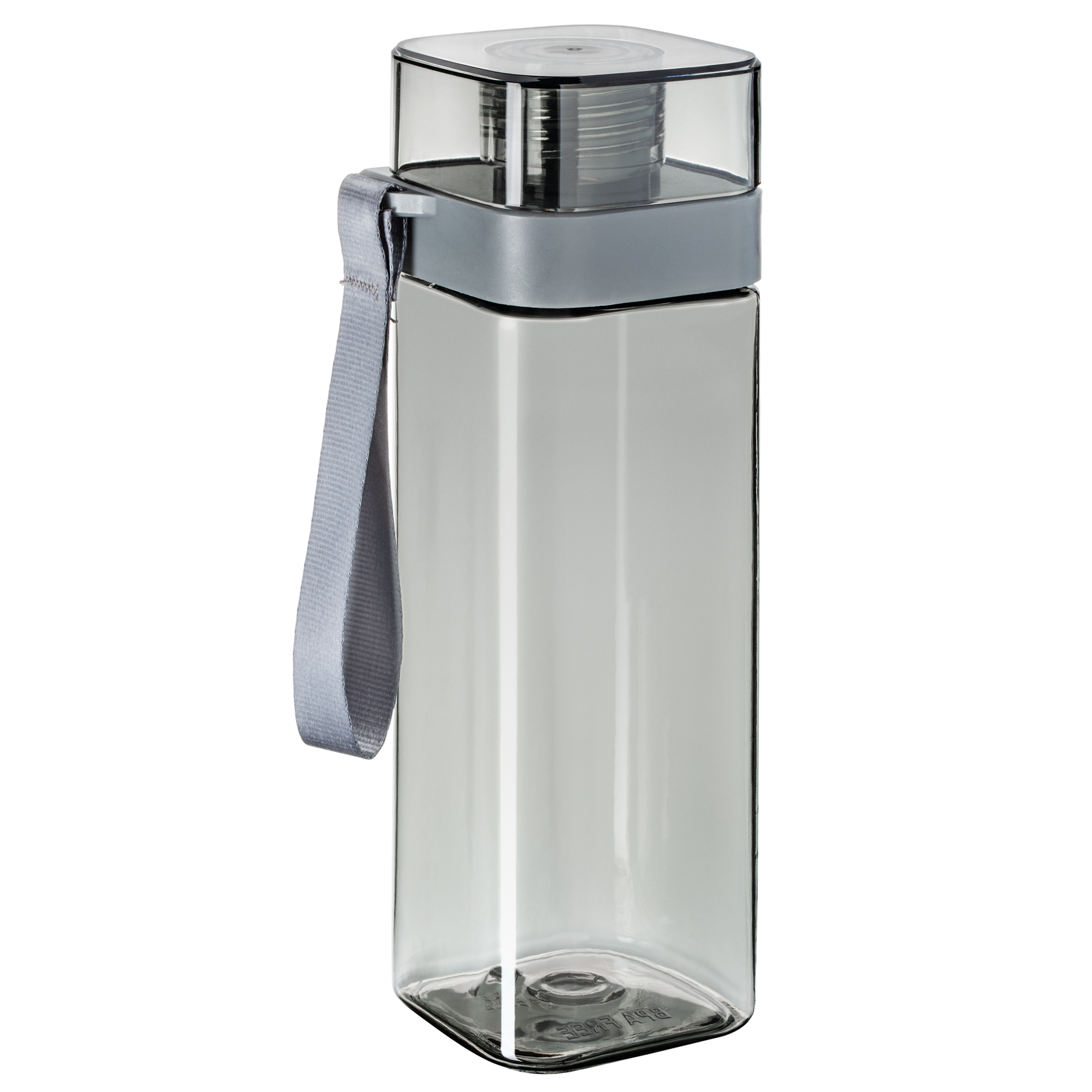 LM Trinkflasche REFLECTS-KOUVOLA GREY grau, transparent