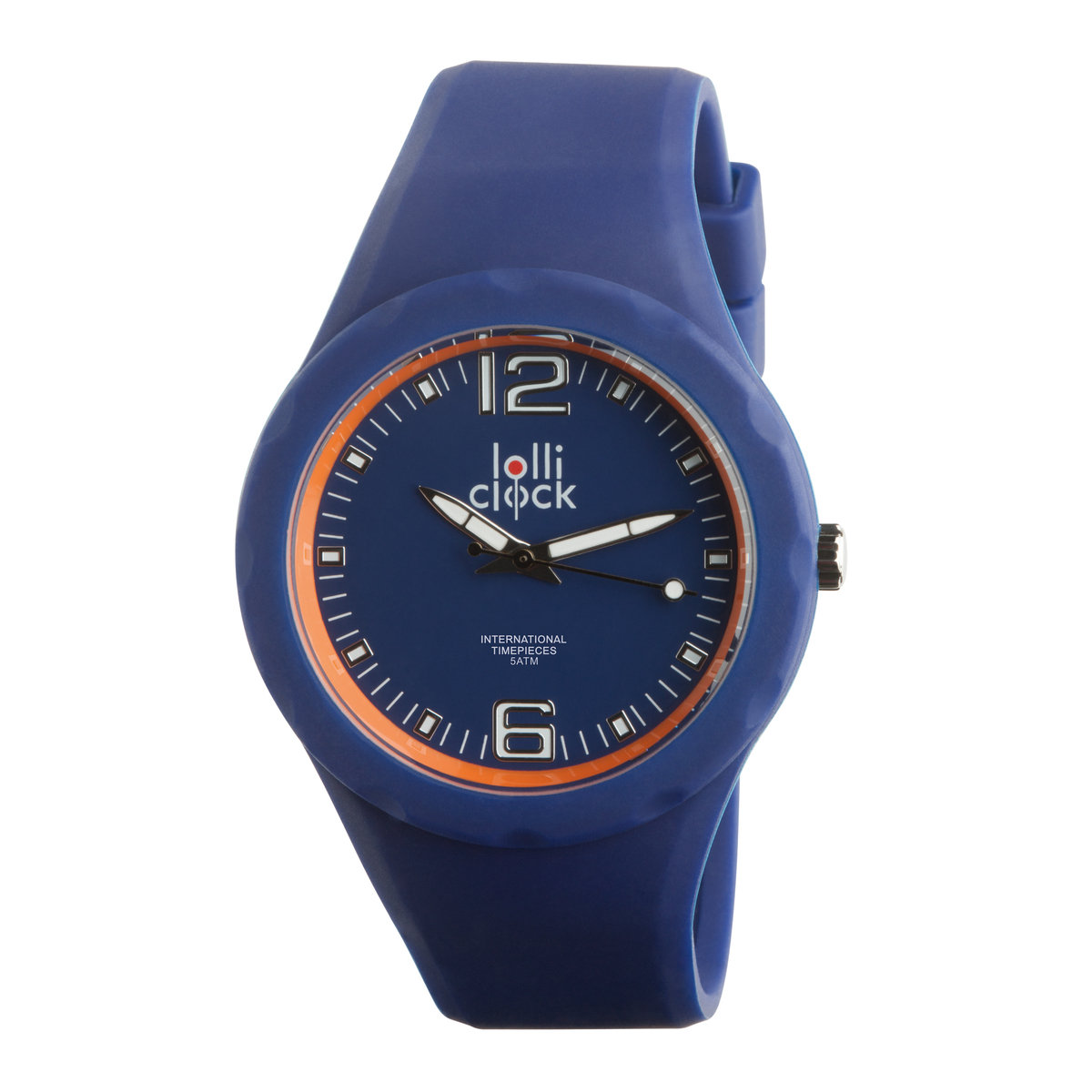 LM Armbanduhr LOLLICLOCK-FRESH BLUE ORANGE blau/orange
