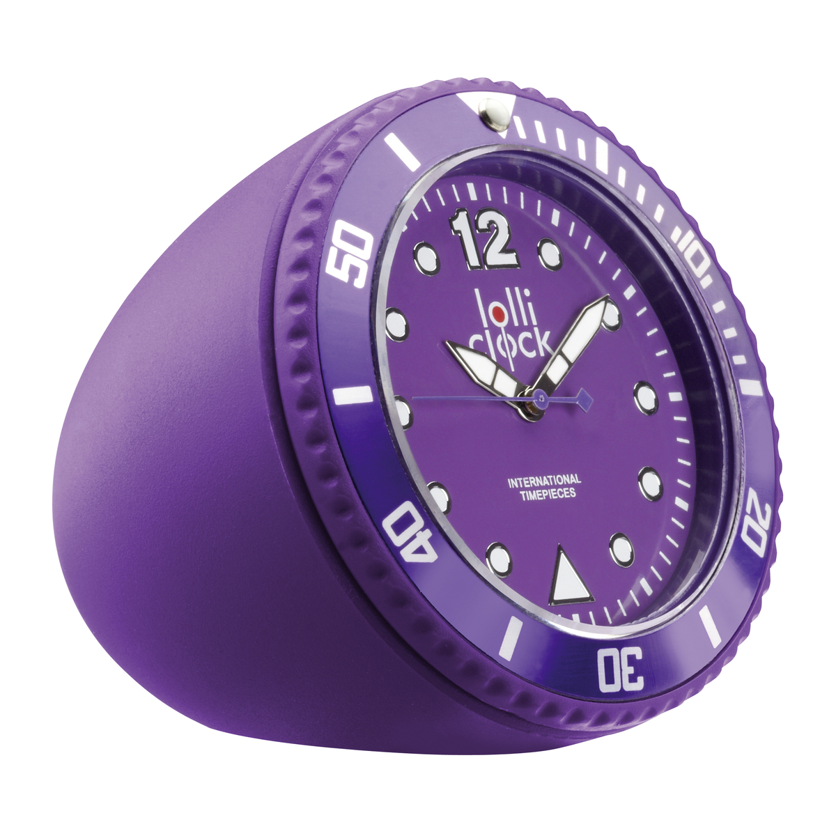 LM Uhr LOLLICLOCK-ROCK PURPLE lila