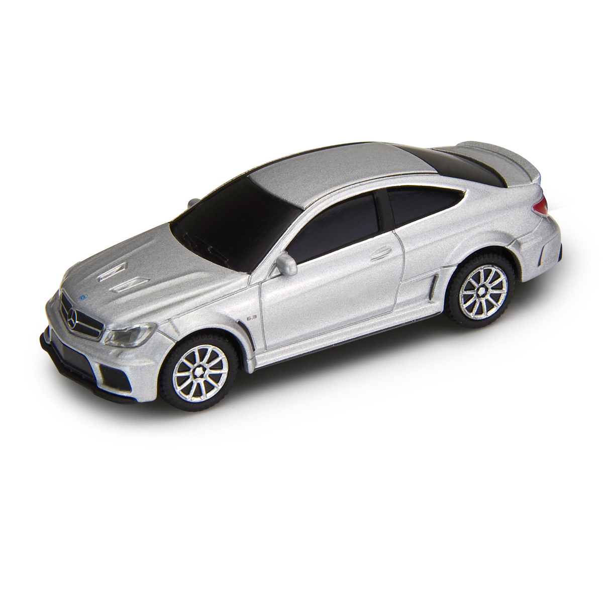 LM USB-Speicherstick Mercedes Benz C63 AMG 1:72 SILVER 16GB silber