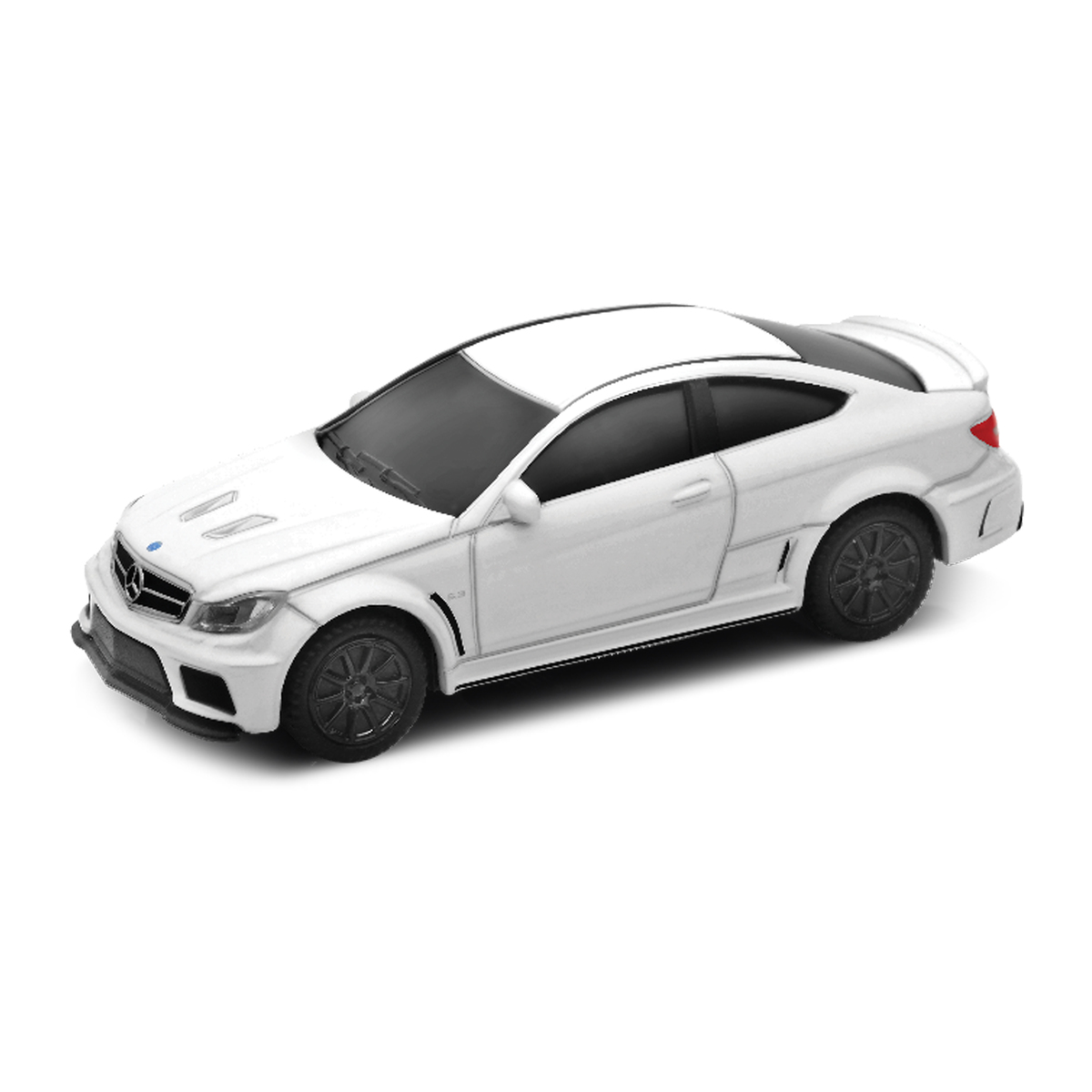 LM USB-Speicherstick Mercedes Benz C63 AMG 1:72 WHITE 16GB weiß