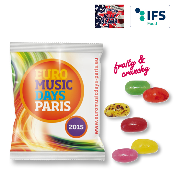 KALFANY American Jelly Beans im 10 g Werbetuetchen
