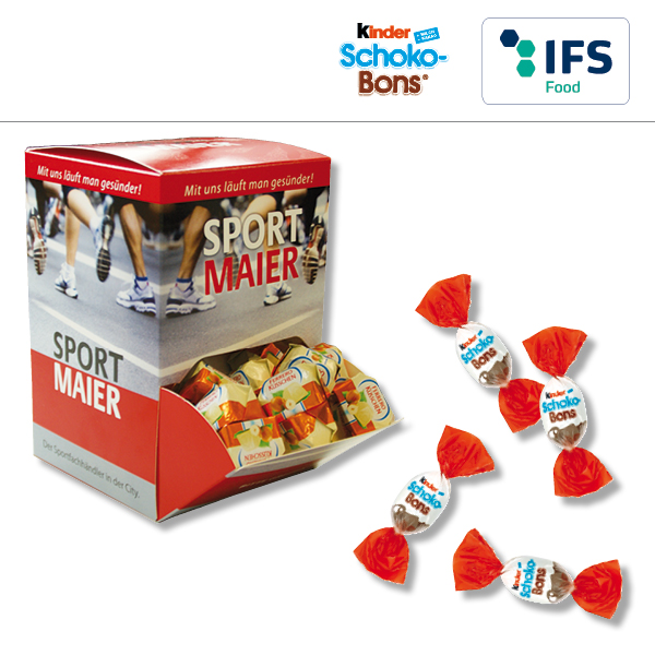 KALFANY Promotion Display Box MIDI mit Kinder Schoko-Bons