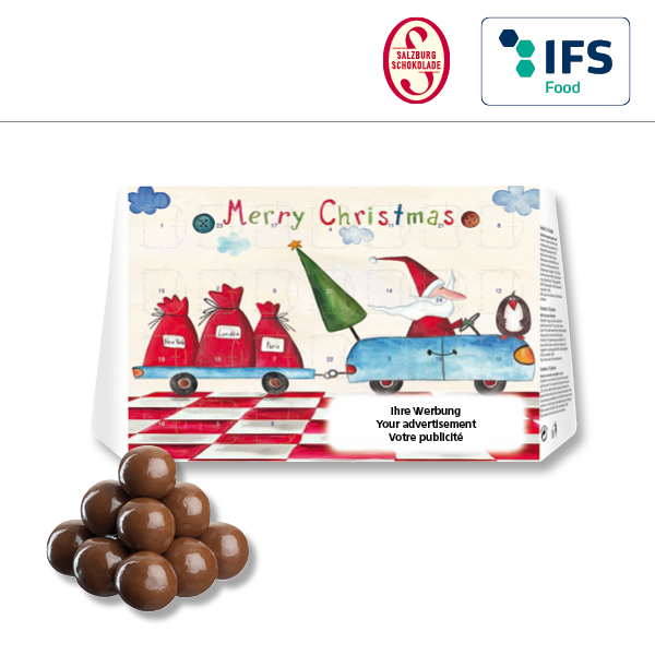 KALFANY Knusper-Adventskalender BASIC ohne Werbeeindruck