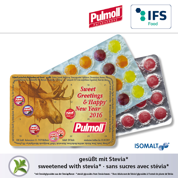 KALFANY Kleinster (Advents-)Kalender der Welt BUSINESS mit Pulmoll