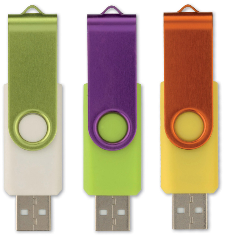 TOPPOINT USB 4GB Flash drive Twister Kombination