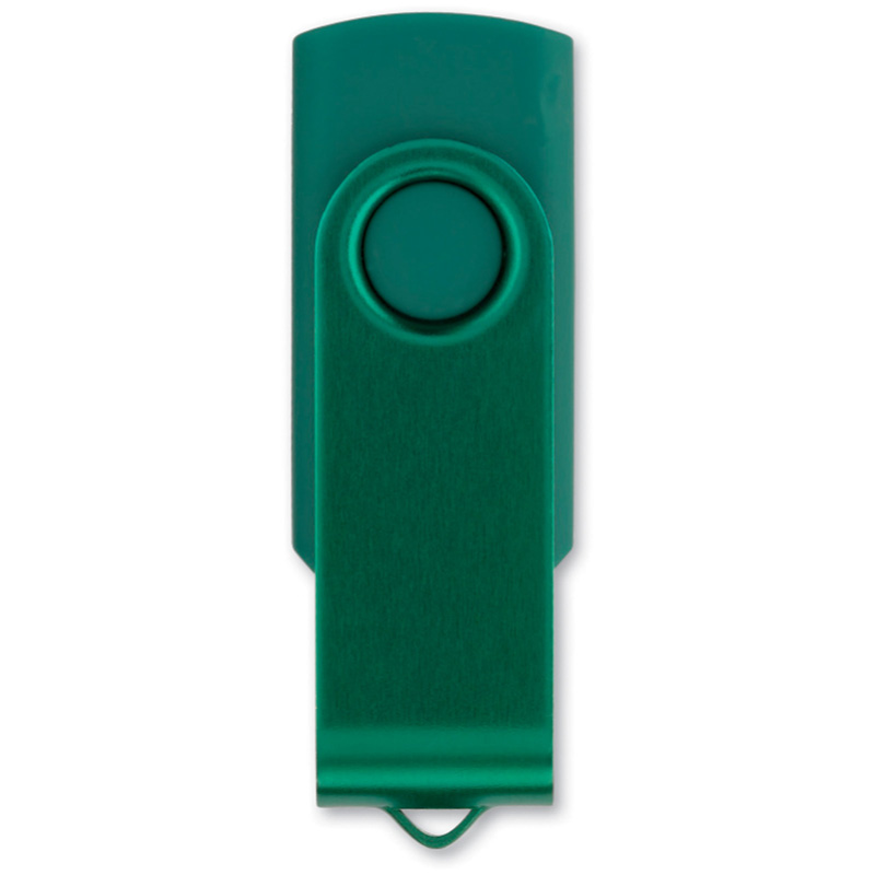 TOPPOINT USB 8GB Flash drive Twister Dunkelgrün