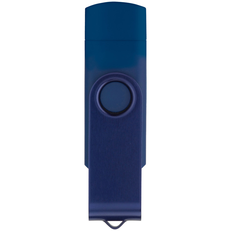 TOPPOINT USB OTG 16GB Flash Drive Twister Dunkelblau