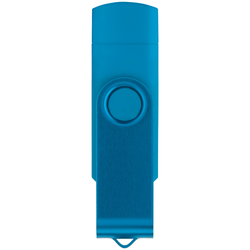 TOPPOINT USB OTG 16GB Flash Drive Twister Hellblau