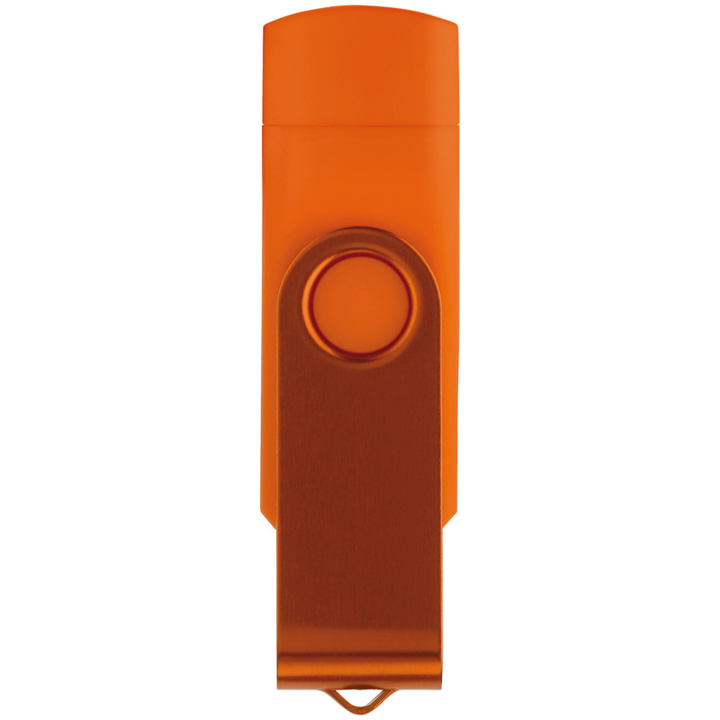 TOPPOINT USB OTG 16GB Flash Drive Twister Orange