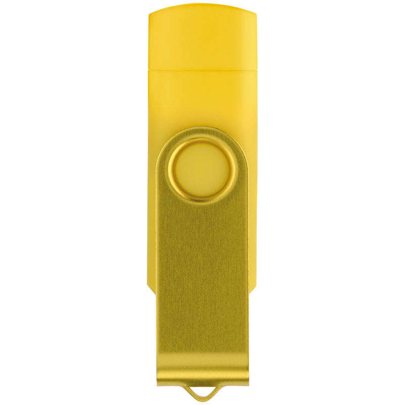 TOPPOINT USB OTG 16GB Flash Drive Twister Gelb