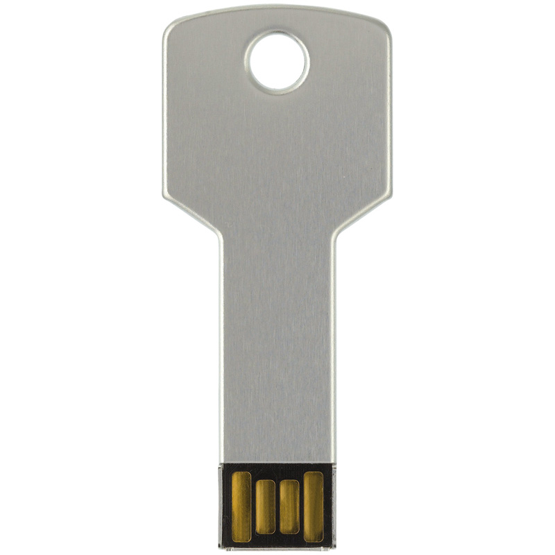 TOPPOINT USB 8 GB Flash Drive Key Silber