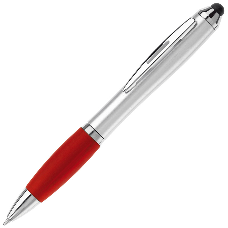 TOPPOINT Touch Pen Hawai Silber / Rot