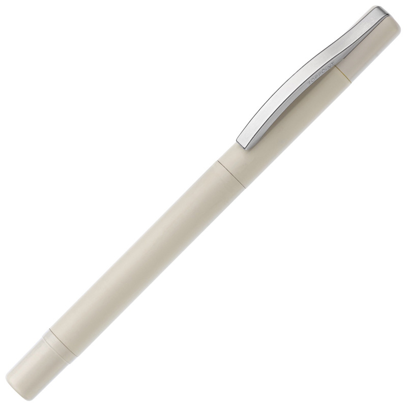 TOPPOINT Metall Rollerball Evolution Weiss / Silber