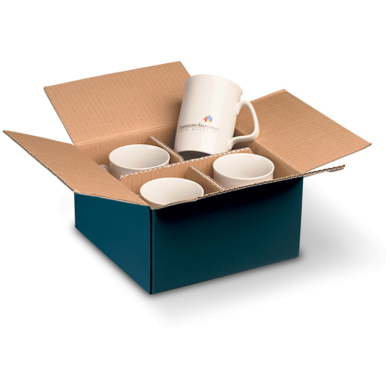 TOPPOINT Verpackung für 4 Tassen