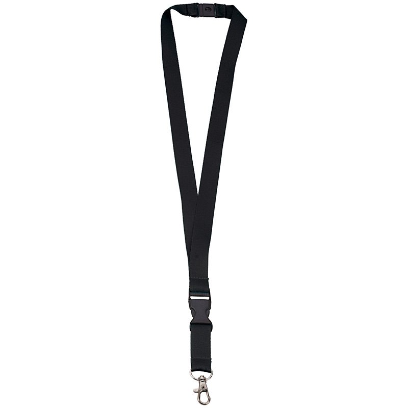 TOPPOINT Lanyard Polyester Schwarz