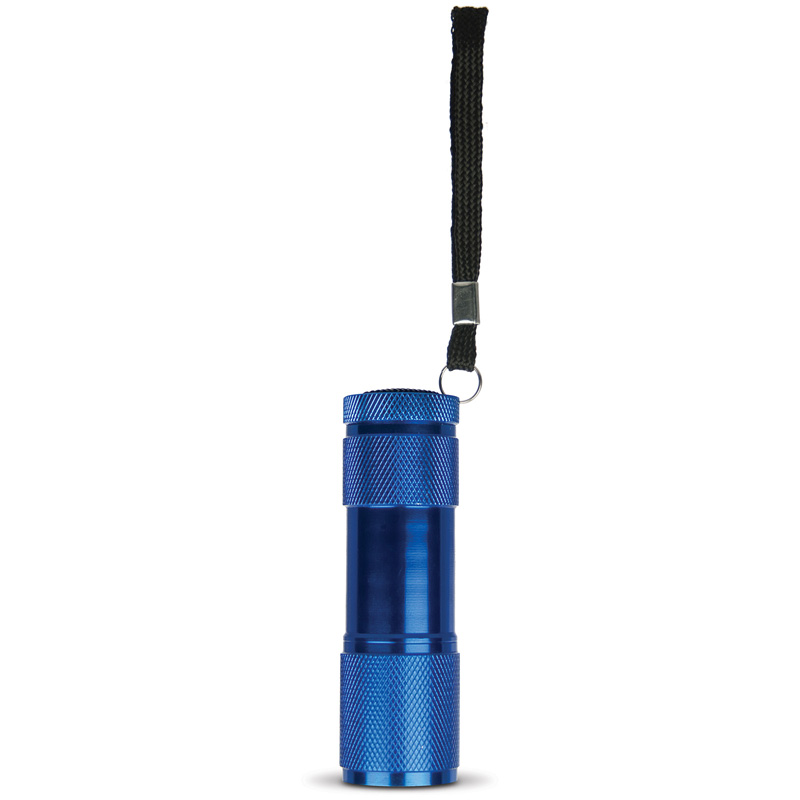 TOPPOINT Aluminium LED-Taschenlampe Blau