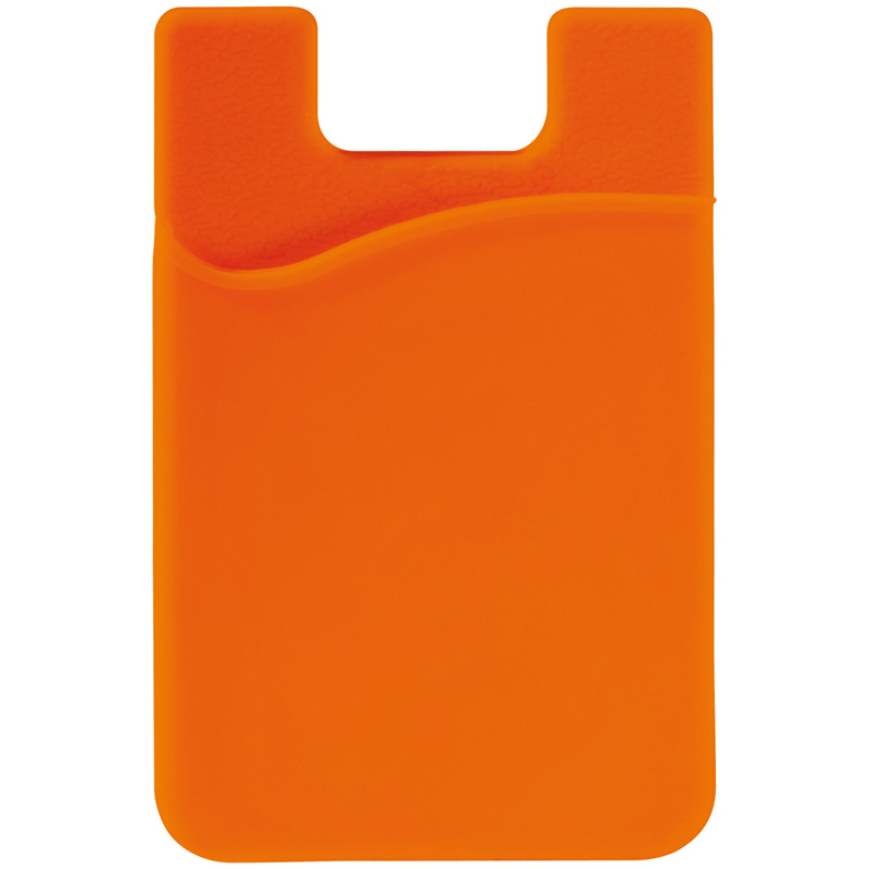 TOPPOINT Telefon Silikon Kartenhalter Orange