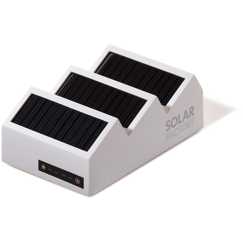 TOPPOINT Solar Batterie Fabrik Weiss