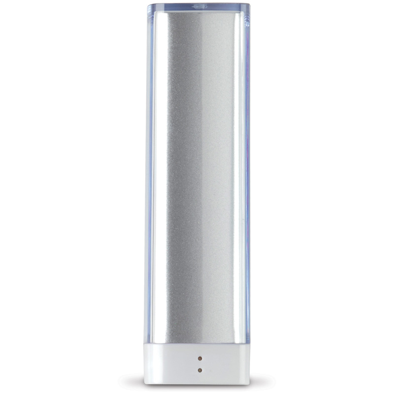 TOPPOINT Powerbank 2200mAh Transparent Transparent Silber