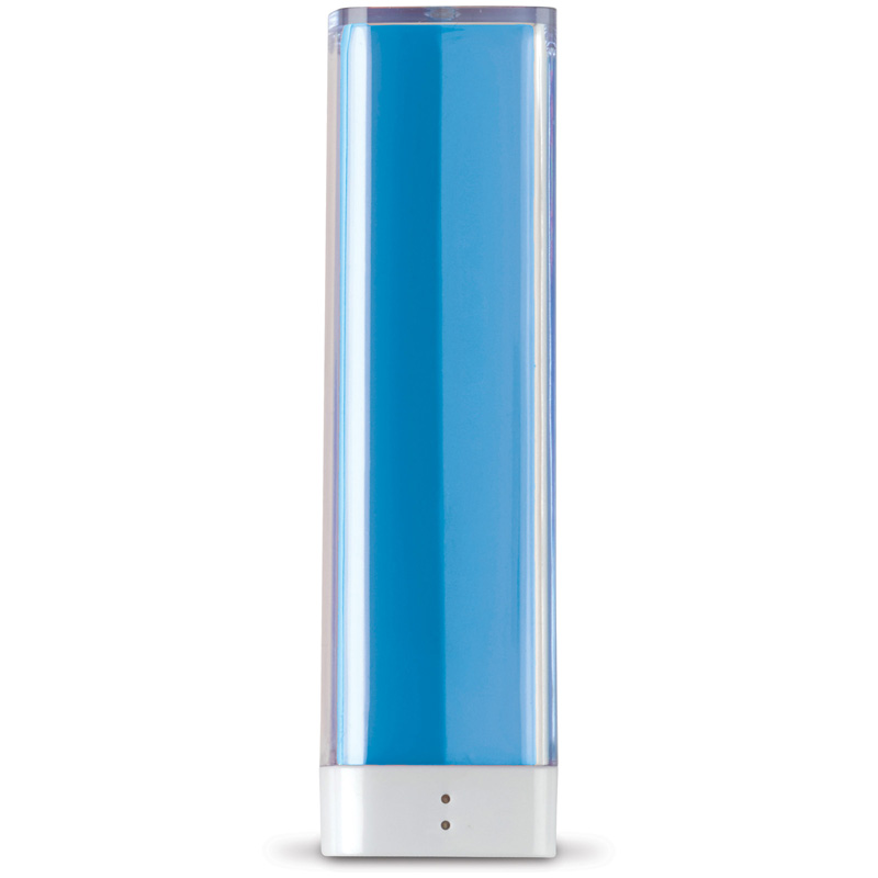 TOPPOINT Powerbank 2200mAh Transparent Transparent Hellblau