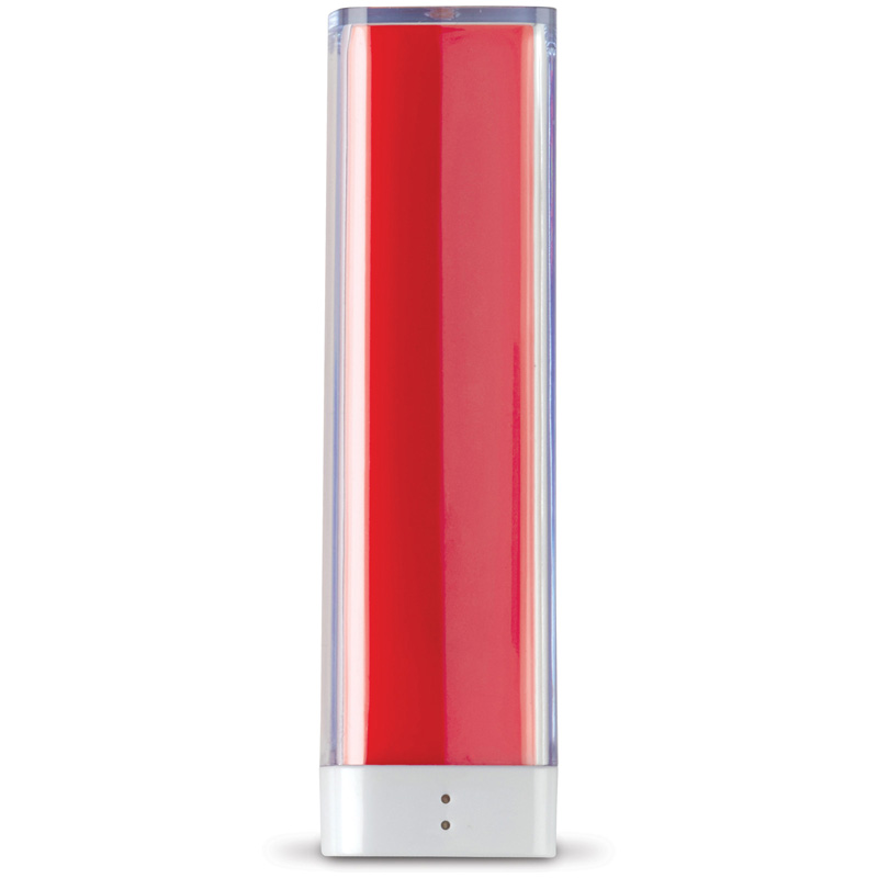 TOPPOINT Powerbank 2200mAh Transparent Transparent Rot