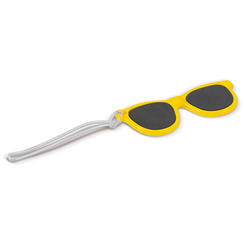 TOPPOINT Kofferanhäner Sonnenbrille Gelb