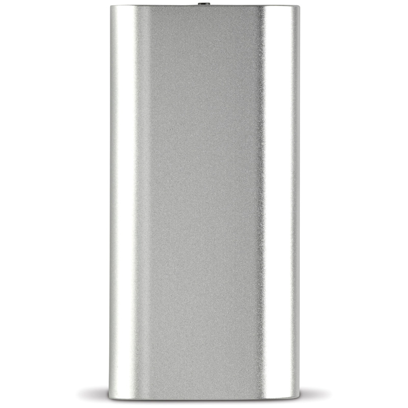 TOPPOINT Powerbank TÜV GS 4400mAh Doppelt Silber