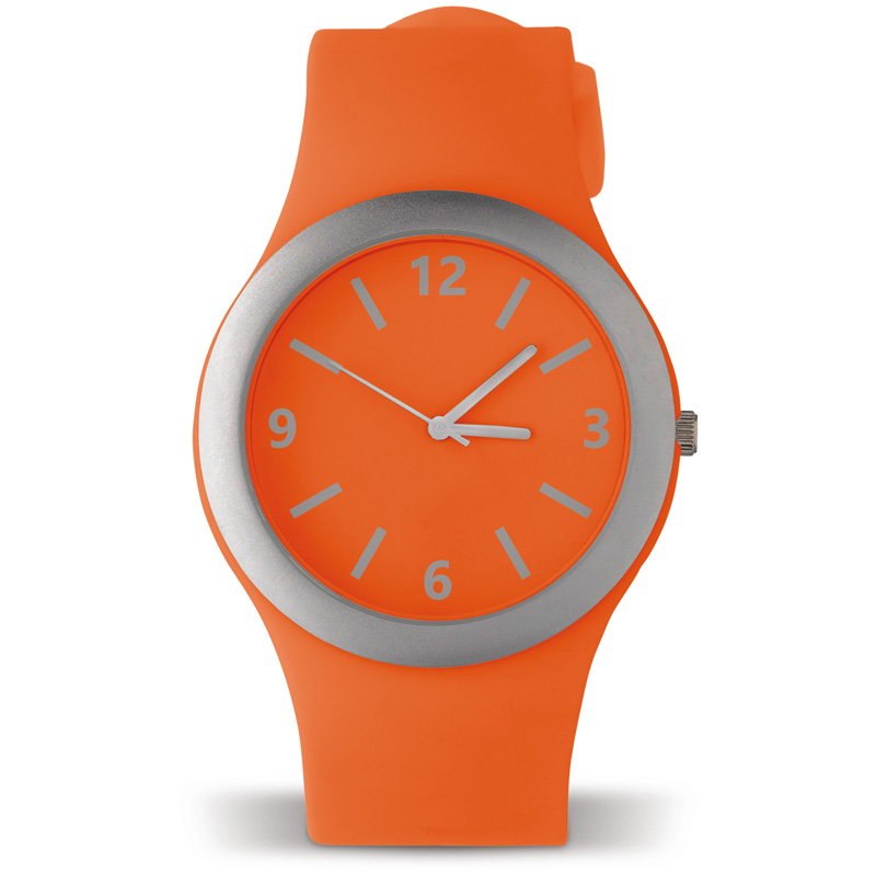 TOPPOINT Silikon Uhr Flash Orange