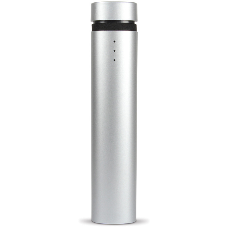 TOPPOINT Powerbank Speaker 2200 mAh Silber