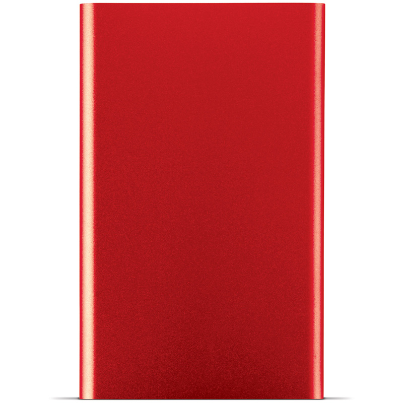 TOPPOINT Powerbank TÜV GS 4000mAh Slim Rot