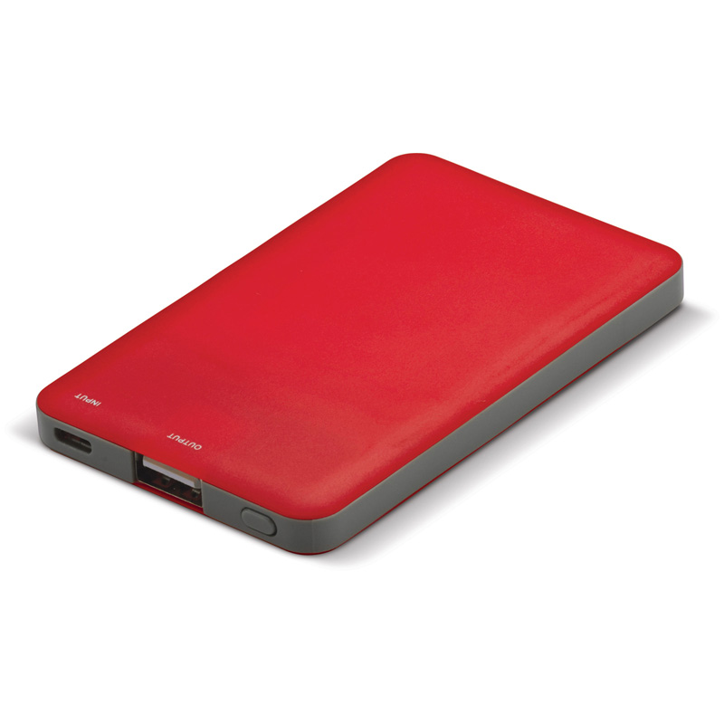 TOPPOINT Powerbank 2000mAh LED Rot