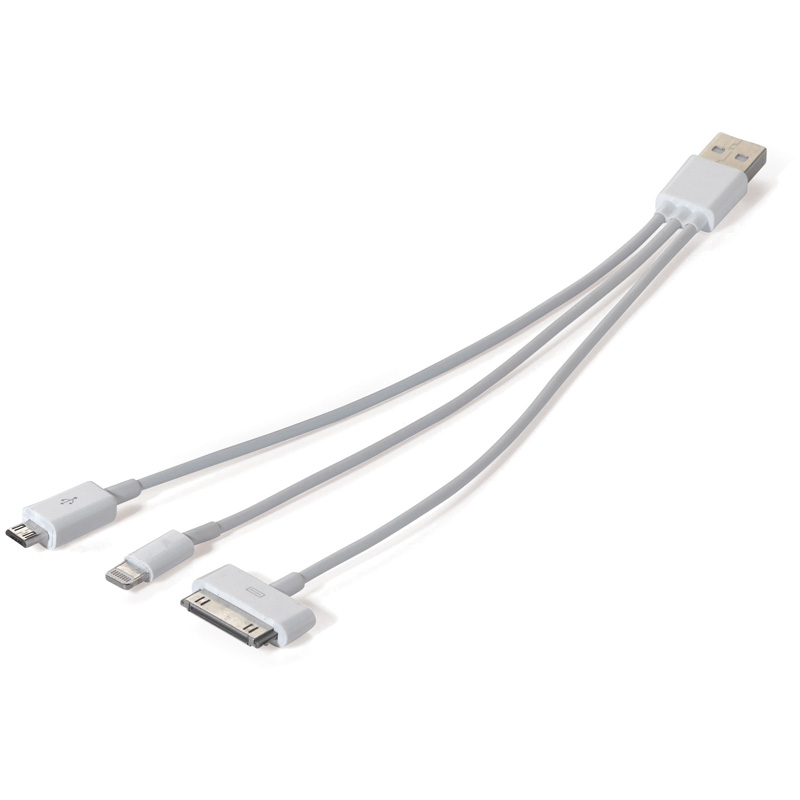 TOPPOINT Powerbank / USB Kabel Weiss