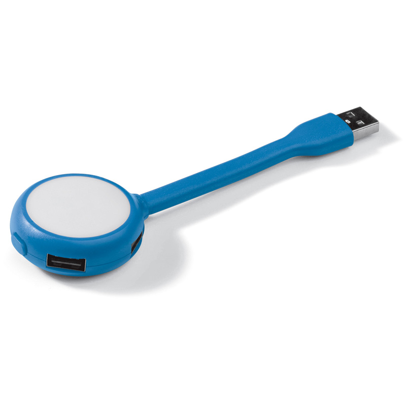 TOPPOINT USB Leselampe Blau