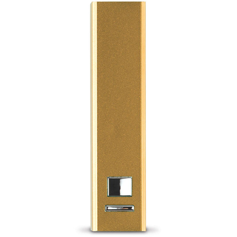 TOPPOINT Powerbank TÜV GS 2600mAh Alum. Gold