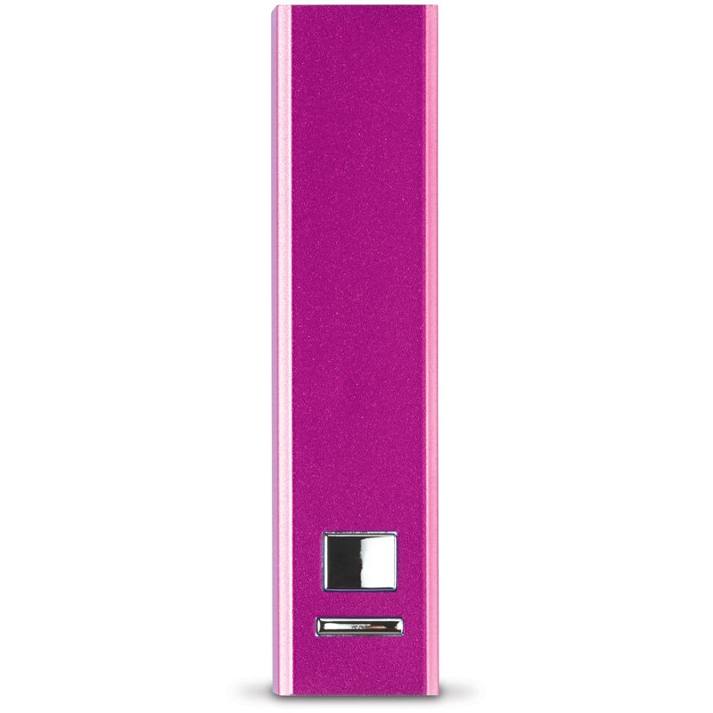 TOPPOINT Powerbank TÜV GS 2600mAh Alum. Rosa