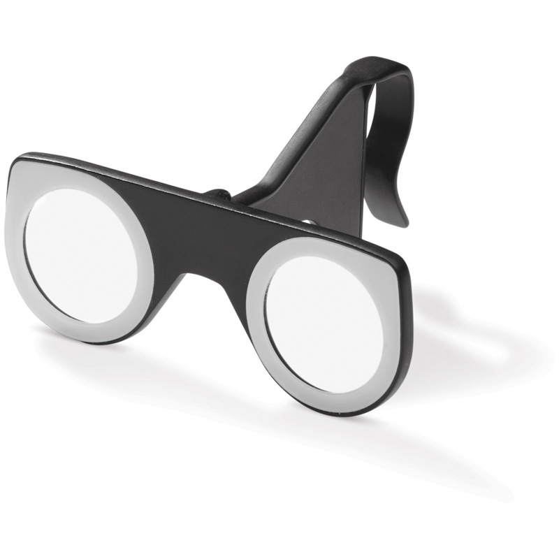 TOPPOINT Faltbare VR-Brille Schwarz