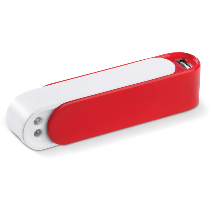 TOPPOINT Transformer Powerbank 2200 mAh Weiss / Rot