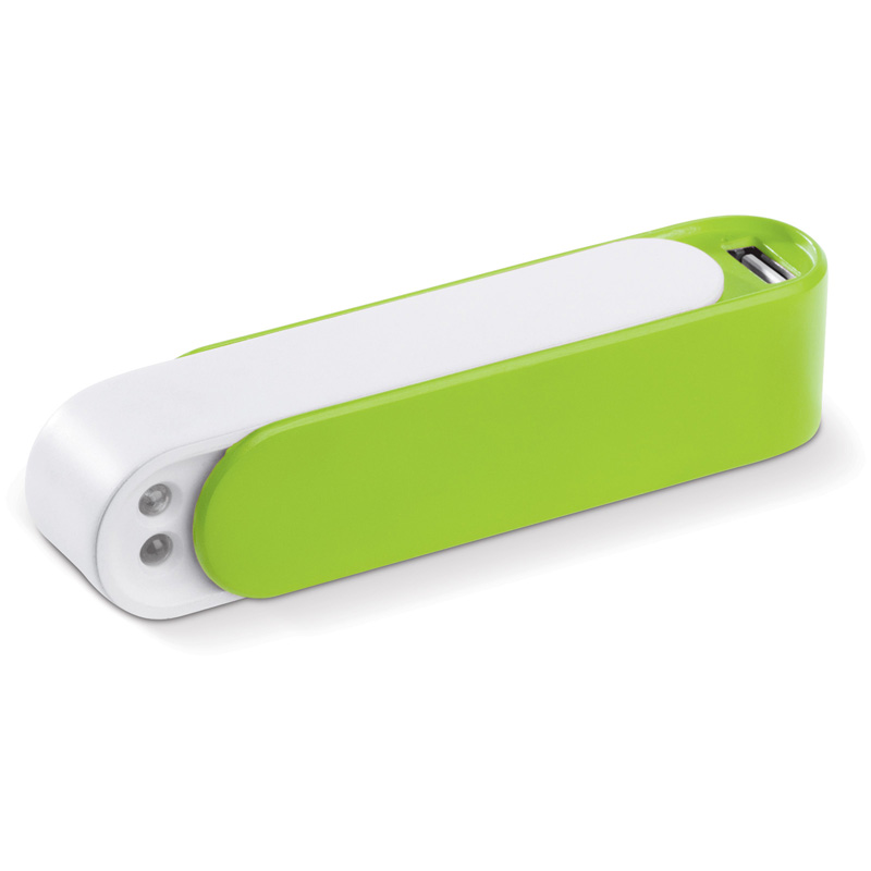 TOPPOINT Transformer Powerbank 2200 mAh Weiss / Hellgrün