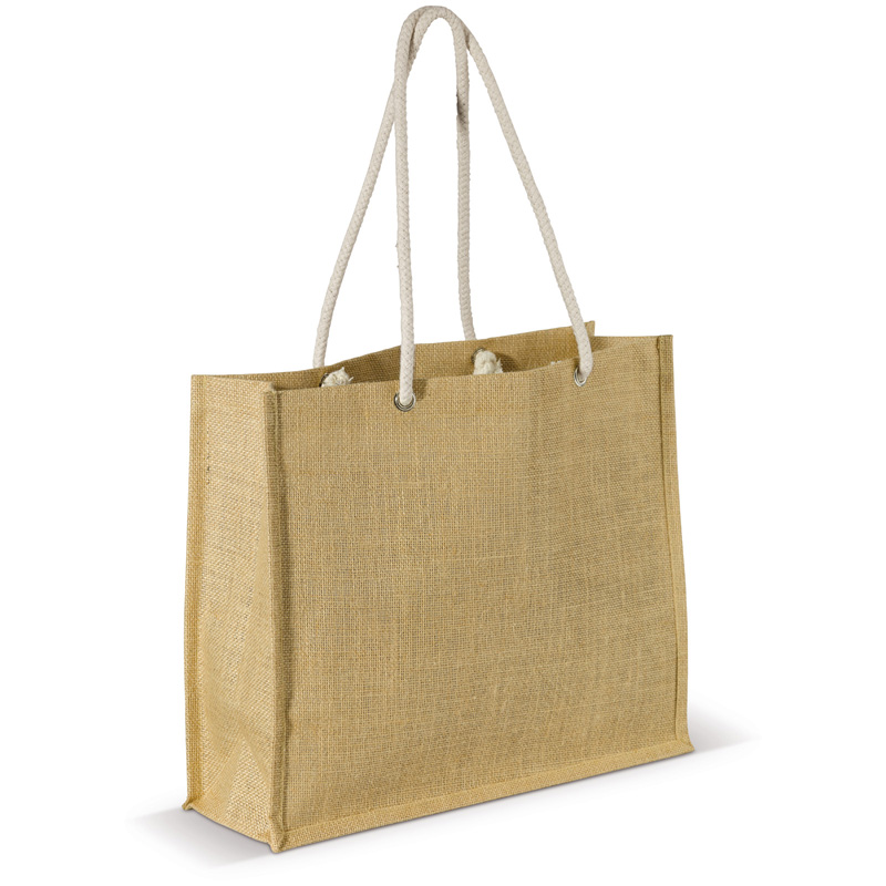 TOPPOINT Jute Einkaufstasche