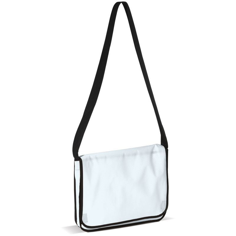 TOPPOINT Non Woven Schultertasche Weiss