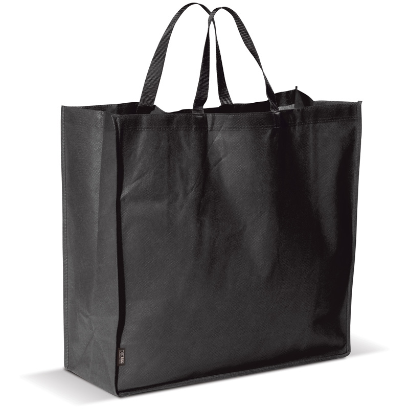 TOPPOINT Große Tasche aus Non Woven Schwarz