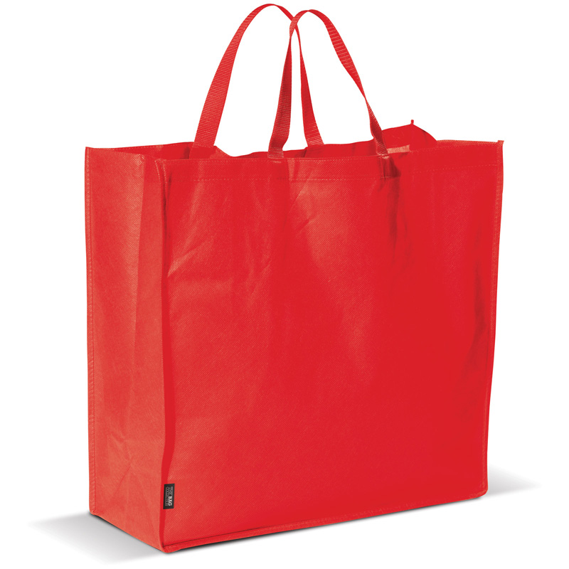 TOPPOINT Große Tasche aus Non Woven Rot