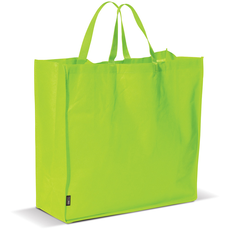 TOPPOINT Große Tasche aus Non Woven Hellgrün