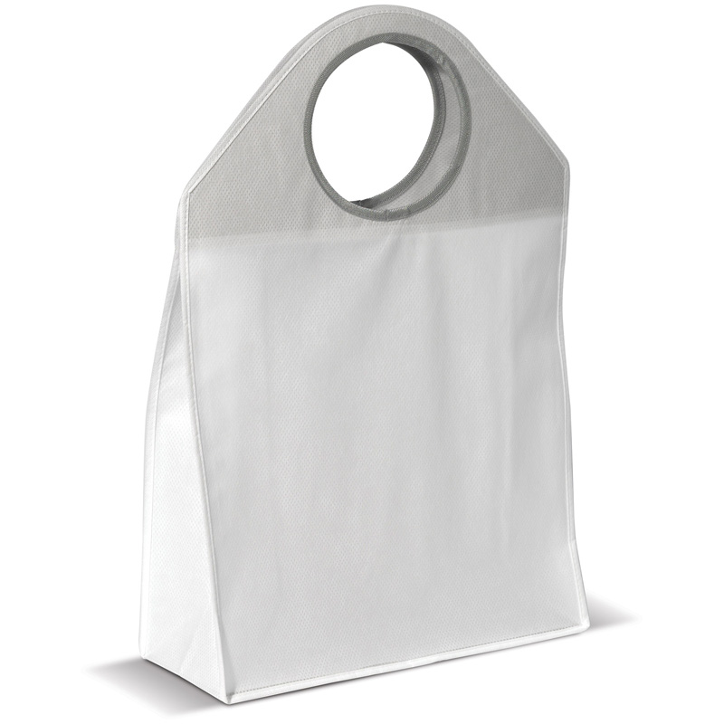 TOPPOINT Große Tasche aus Non Woven Weiss